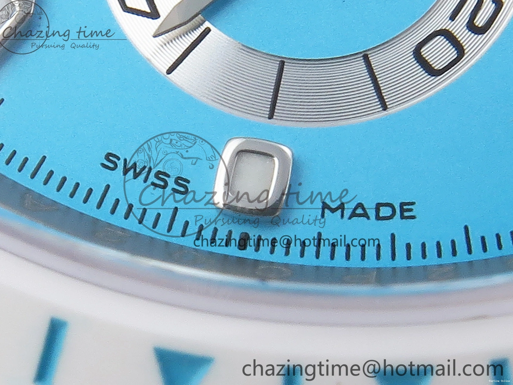 1224 Daytona AET White Ceramic Case and Bracelet Tiffany Blue Dial SA4130 V GoAnywhere 1889